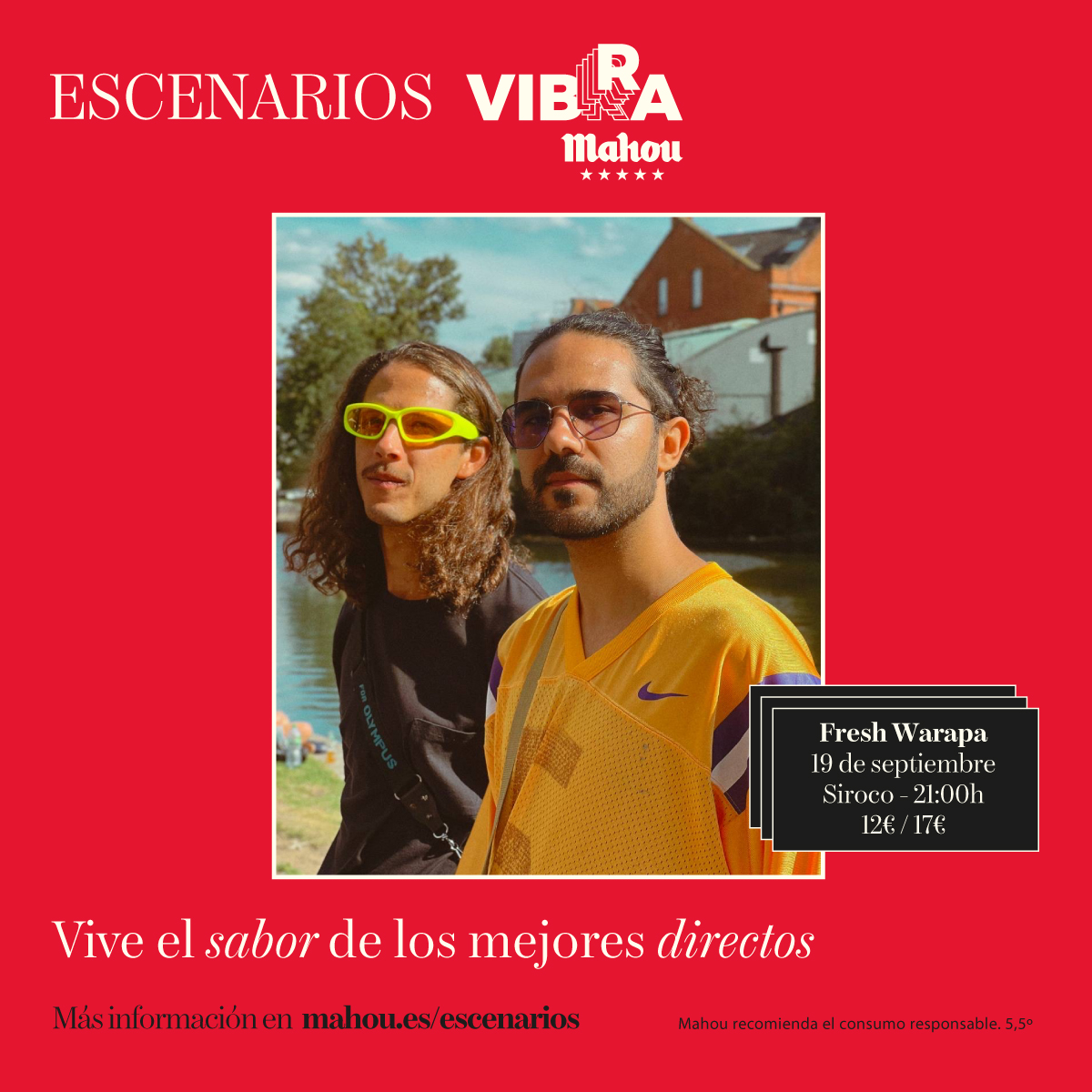 Fotografía promocional de FRESH WARAPA en Madrid