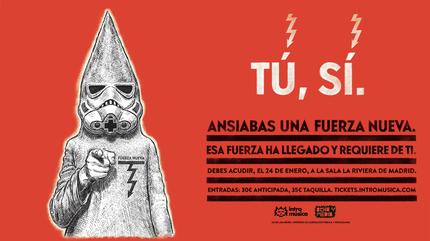 FUERZA NUEVA (LOS PLANETAS + NIÑO DE ELCHE) en Madrid