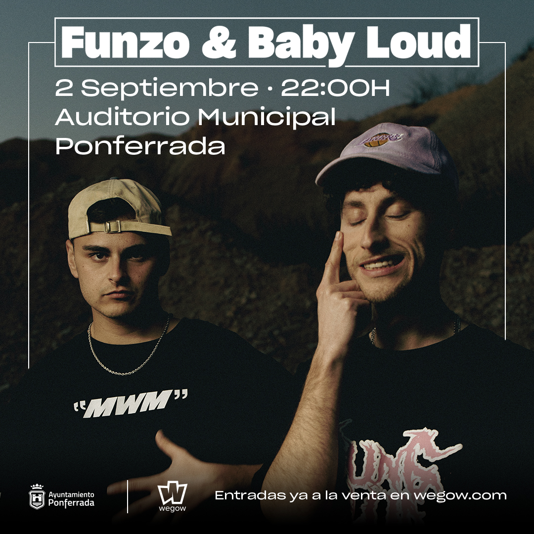 Fotografía promocional de Funzo & Baby Loud en Ponferrada