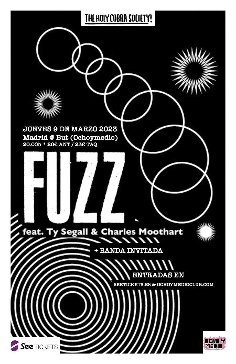 Fotografía promocional de FUZZ + Artista Invitado en Madrid