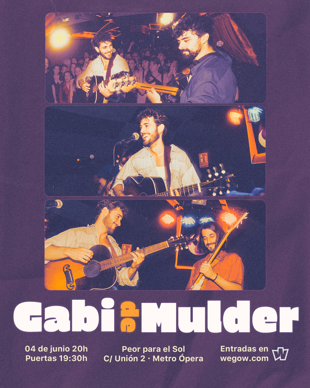 Fotografía promocional de Gabi de Mulder en Peor para el sol