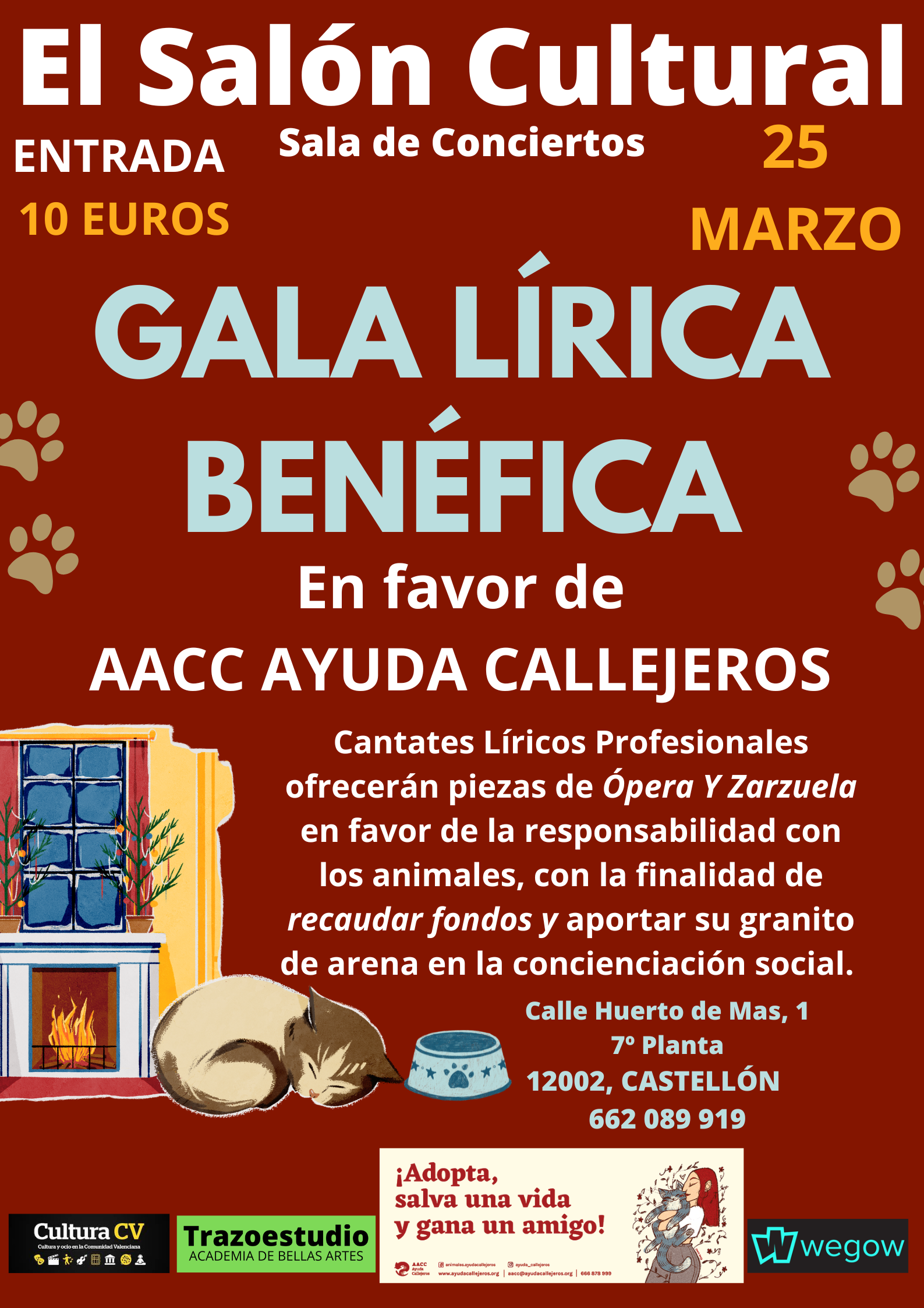 Fotografía promocional de Gala Lírica Benefica