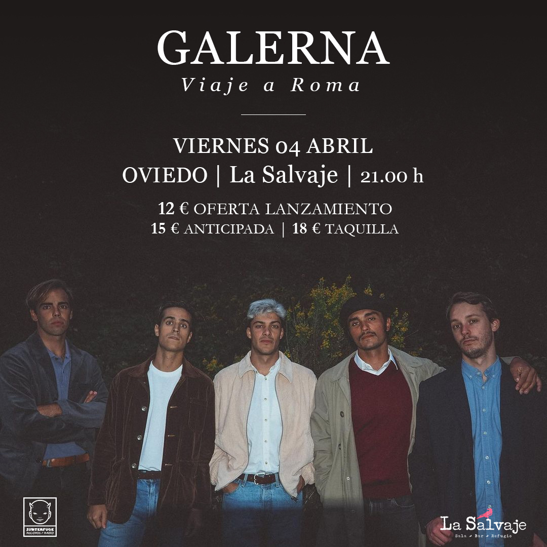 Fotografía promocional de Galerna en Oviedo