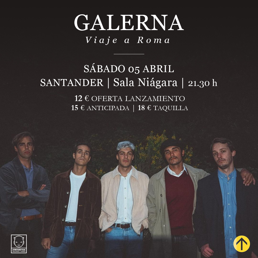 Fotografía promocional de Galerna en Santander