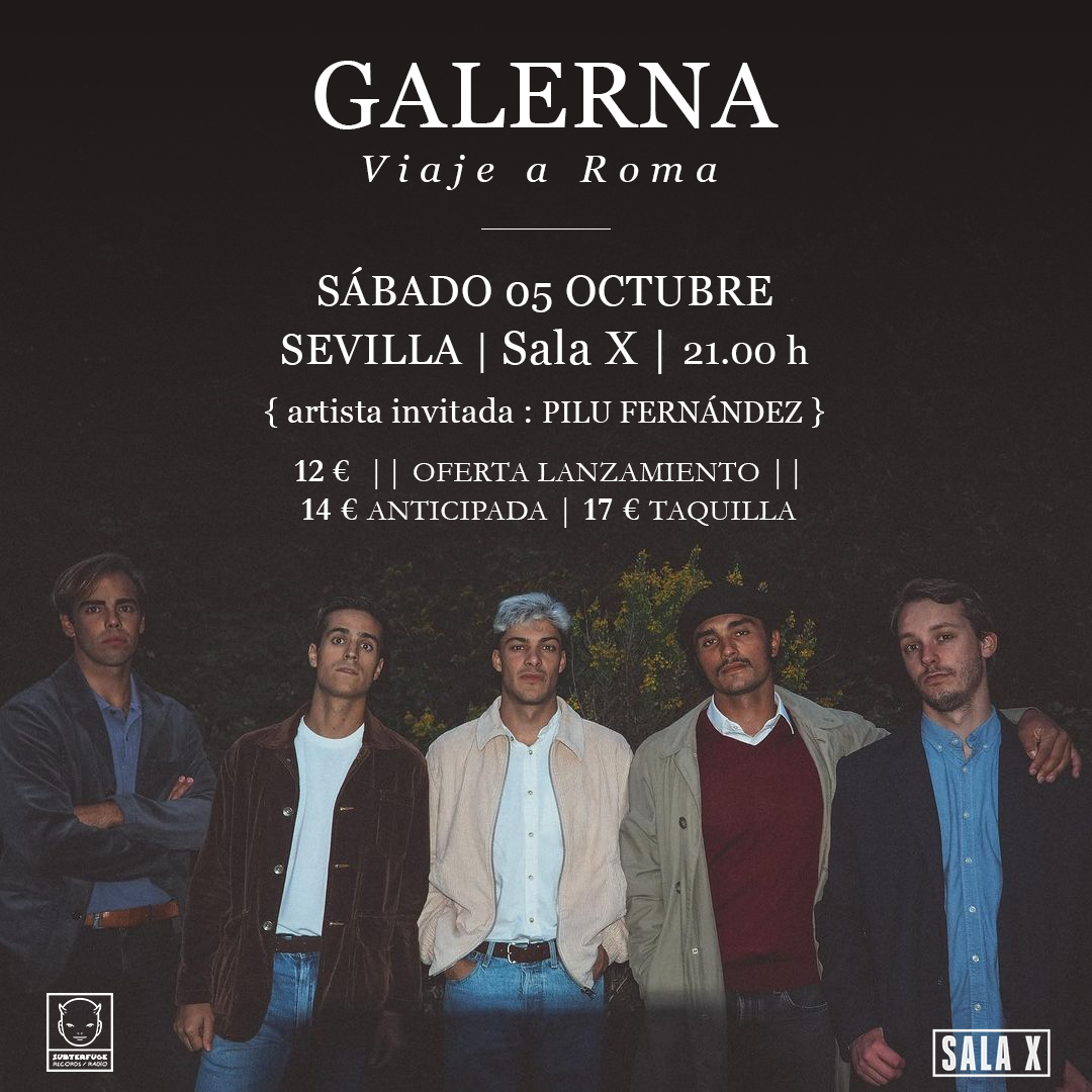 Fotografía promocional de Galerna en Sevilla