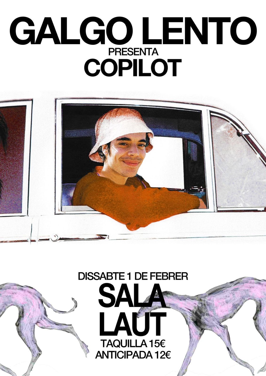 Fotografía promocional de Galgo Lento presenta COPILOT