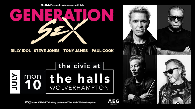 Promotional photograph of Concierto de Generation Sex en Wolverhampton.