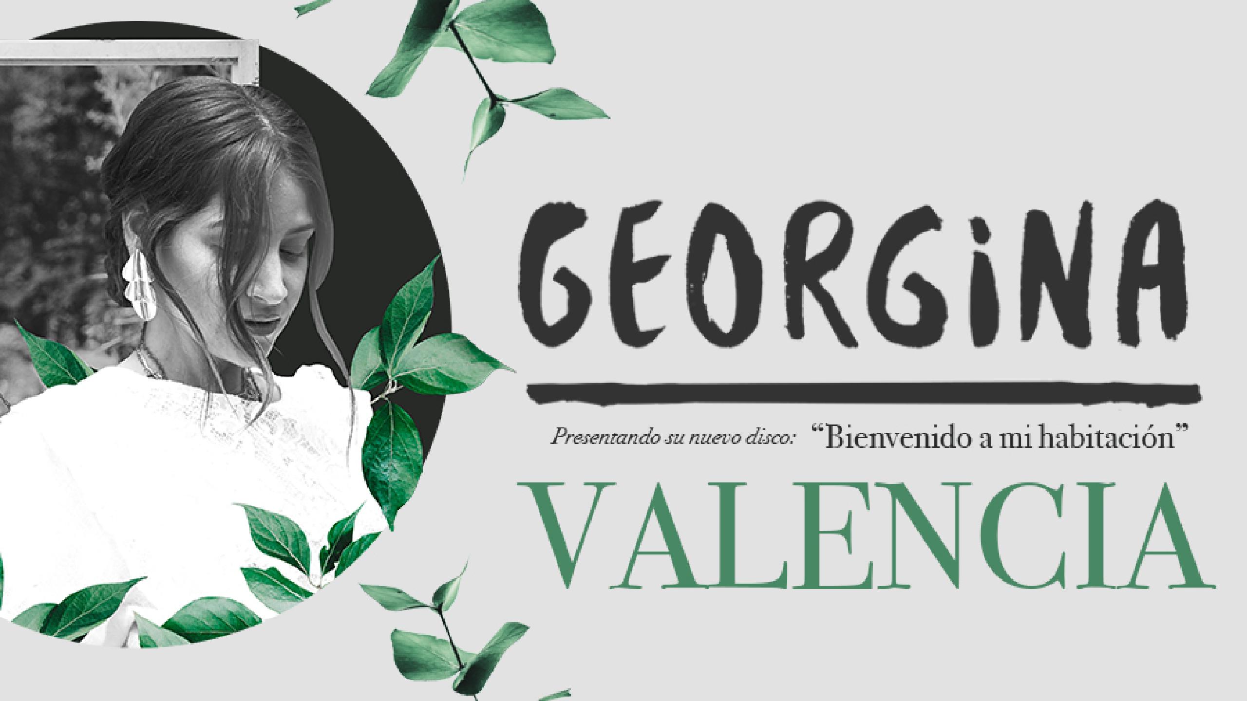 Fotografía promocional de GEORGINA en directo en VALENCIA