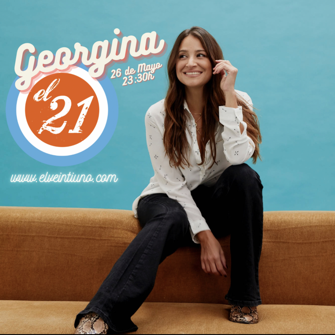 Fotografía promocional de Georgina en Huesca