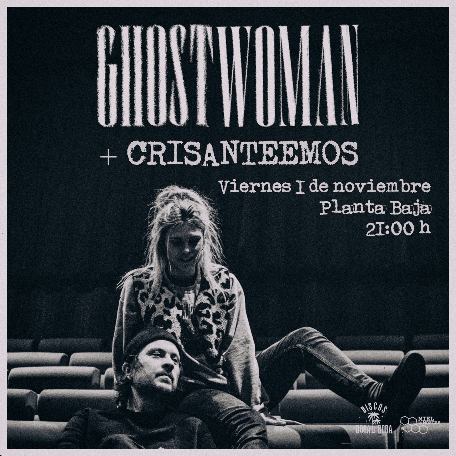 Fotografía promocional de GHOSTWOMAN + CRISANTEEMOS | GRANADA