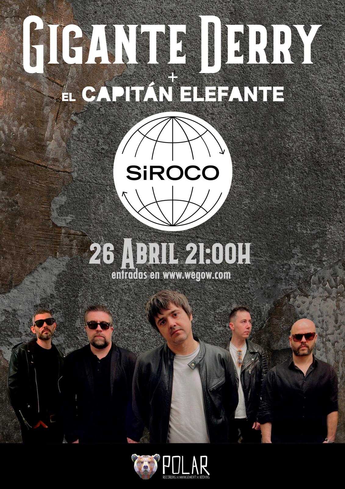 Fotografía promocional de GIGANTE DERRY + EL CAPITÁN ELEFANTE EN MADRID