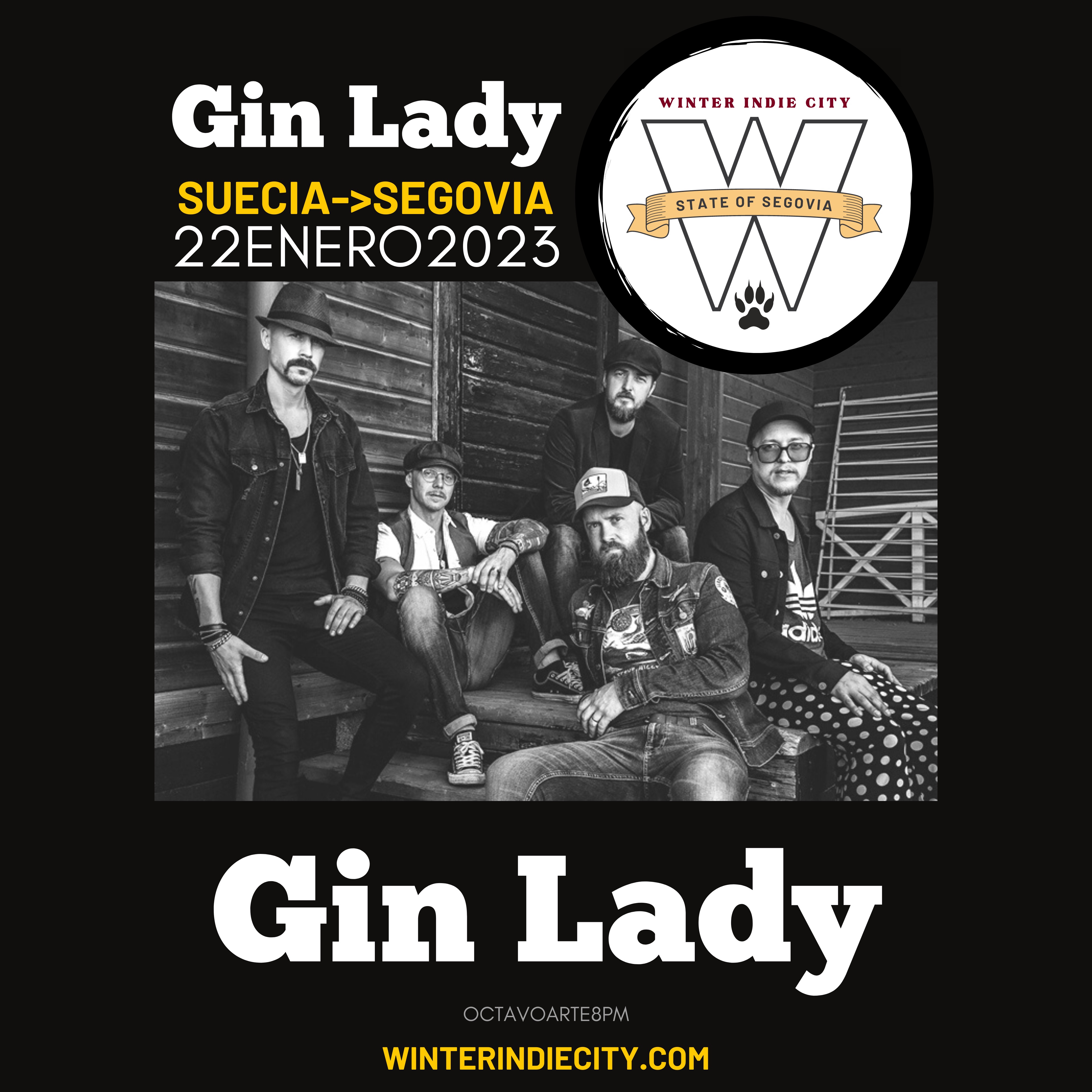 Promofoto von GIN LADY WIC SEGOVIA.