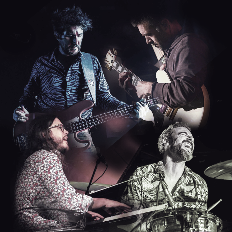 Promotional photograph of Glazz en Malandar.