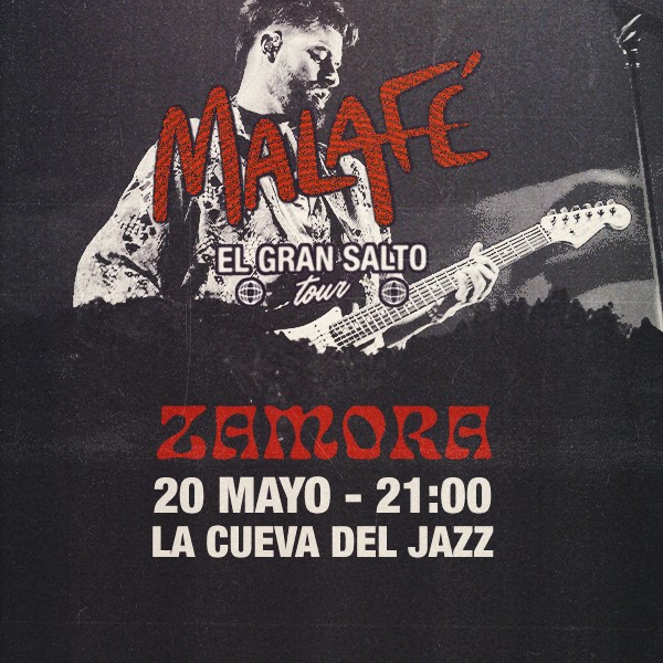 Fotografía promocional de GPS13: Malafé - El Gran Salto Tour -  Zamora