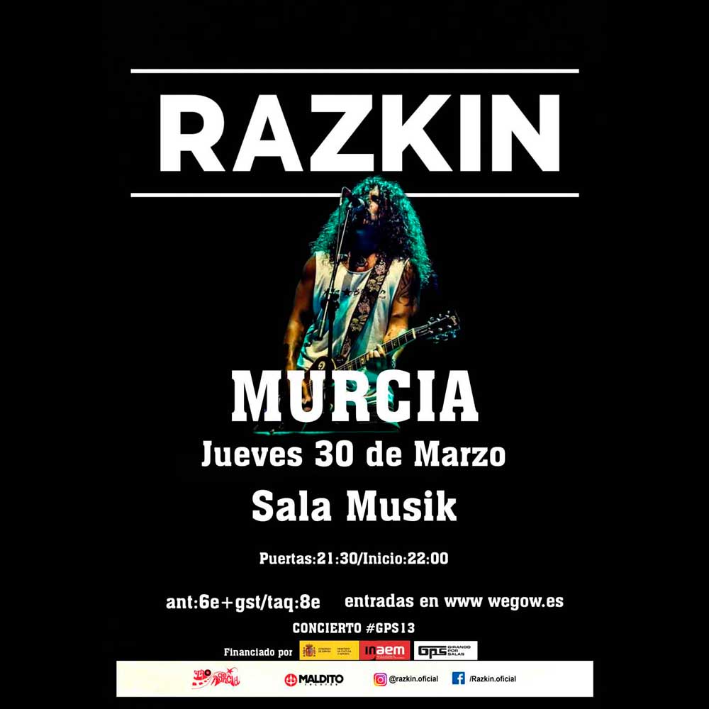 Fotografía promocional de GPS13 : RAZKIN EN MURCIA