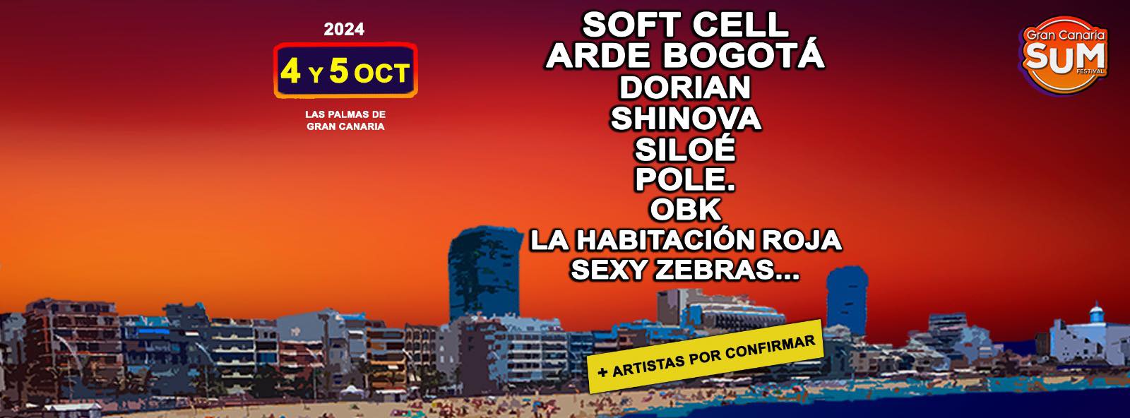 Fotografía promocional de Gran Canaria SUM Festival 2024