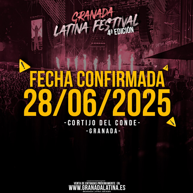 Fotografía promocional de Granada Latina Festival 2025