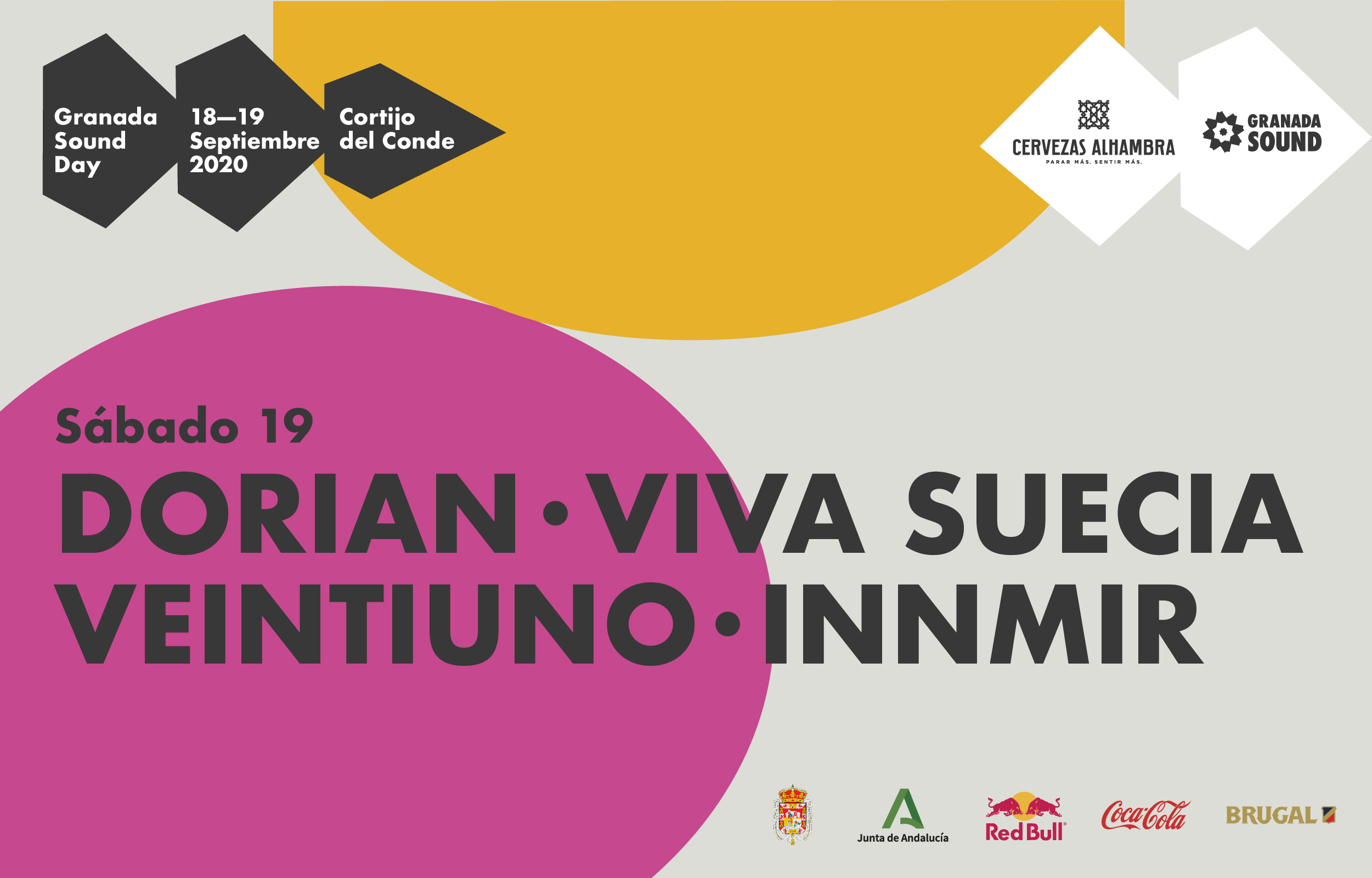 Fotografía promocional de GRANADA SOUND DAY 2020 - Sábado