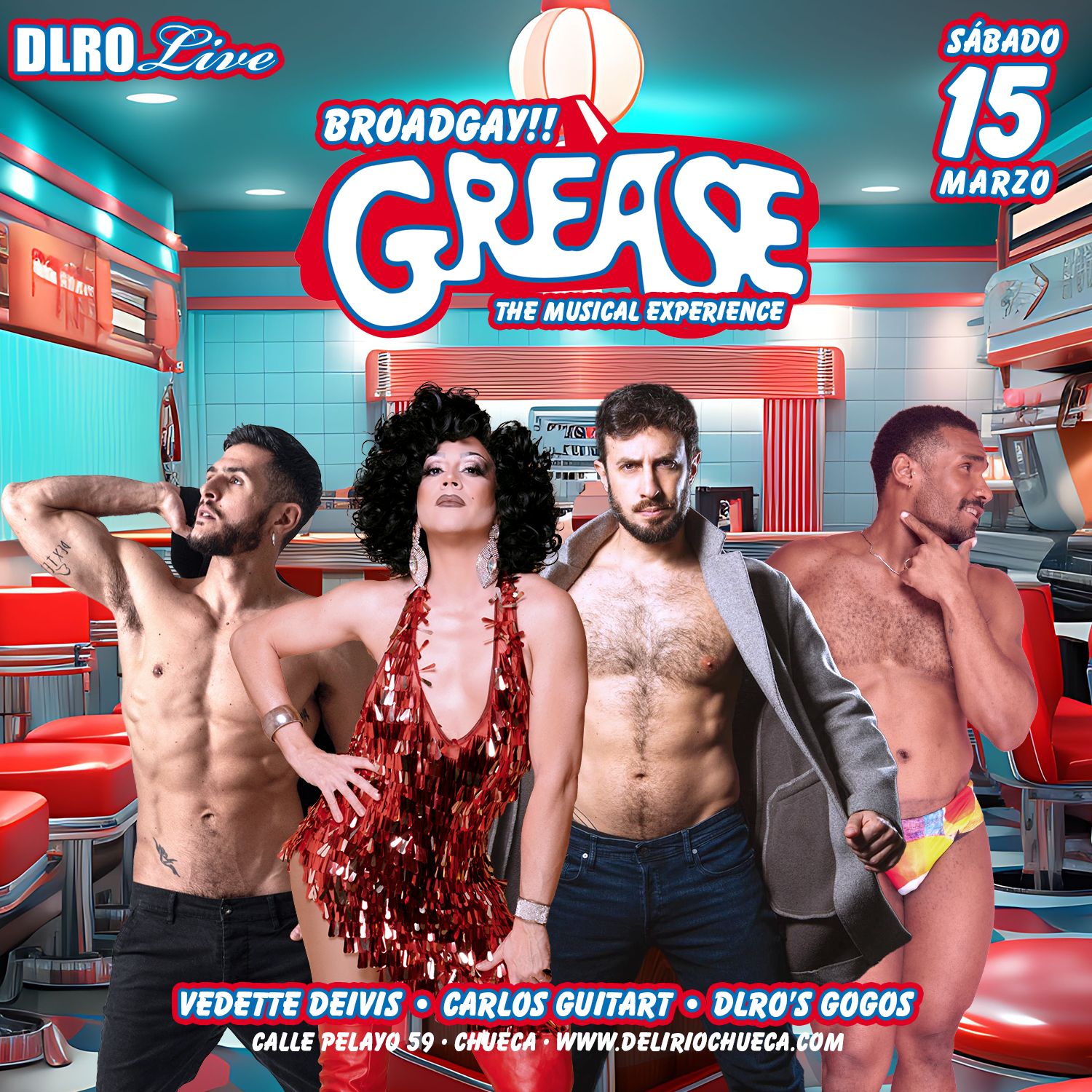 Fotografía promocional de GREASE