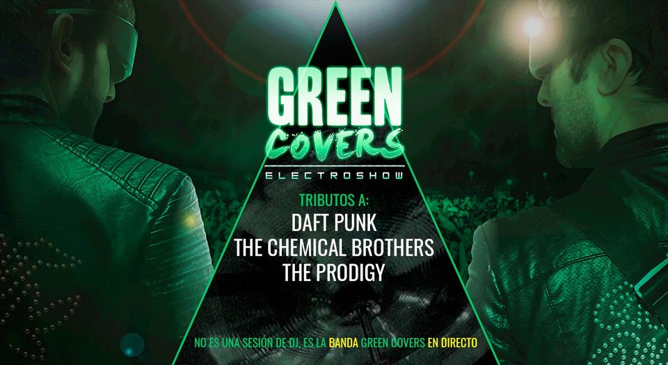 Fotografía promocional de Green covers Electroshow en Sabiñánigo