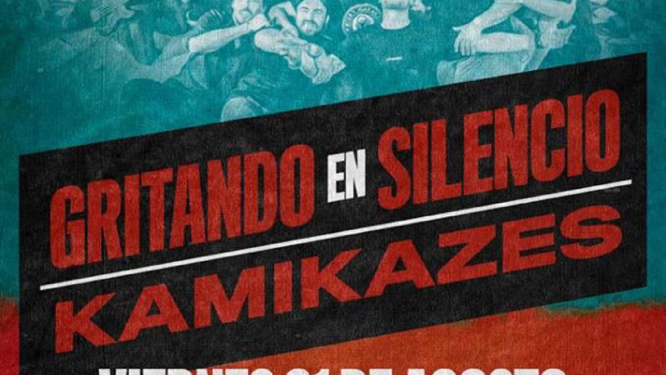 Fotografía promocional de Gritando en Silencio y Kamikazes Coolturearte Lunas del Egaleo 2020