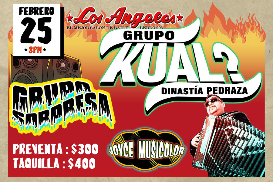 Fotografía promocional de Grupo Kual? en Salón Los Ángeles