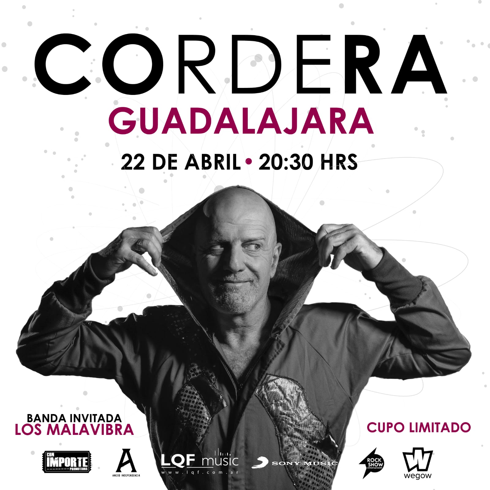 Fotografía promocional de GUSTAVO CORDERA EN GUADALAJARA
