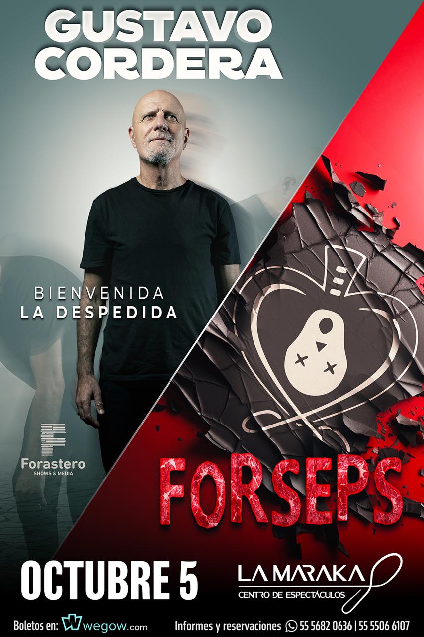 Fotografía promocional de GUSTAVO CORDERA + FORSEPS @ La Maraka, CDMX
