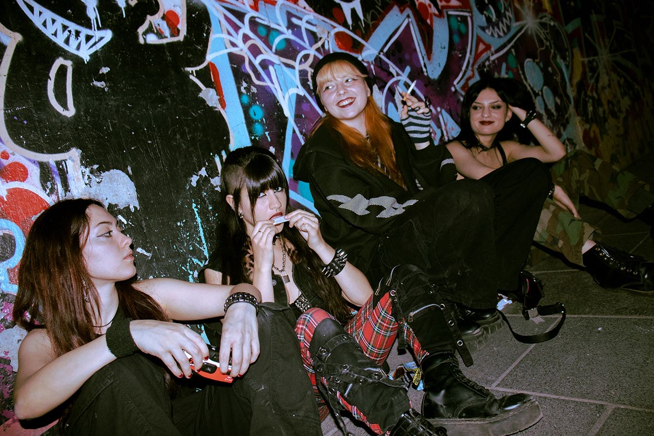 Fotografía promocional de HALLOWEEN! LUCY + MORBO GALICO en concierto