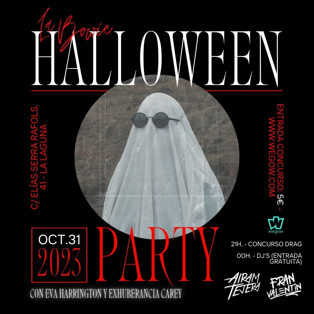 Promofoto von Halloween Party 2023 en La Bowie.