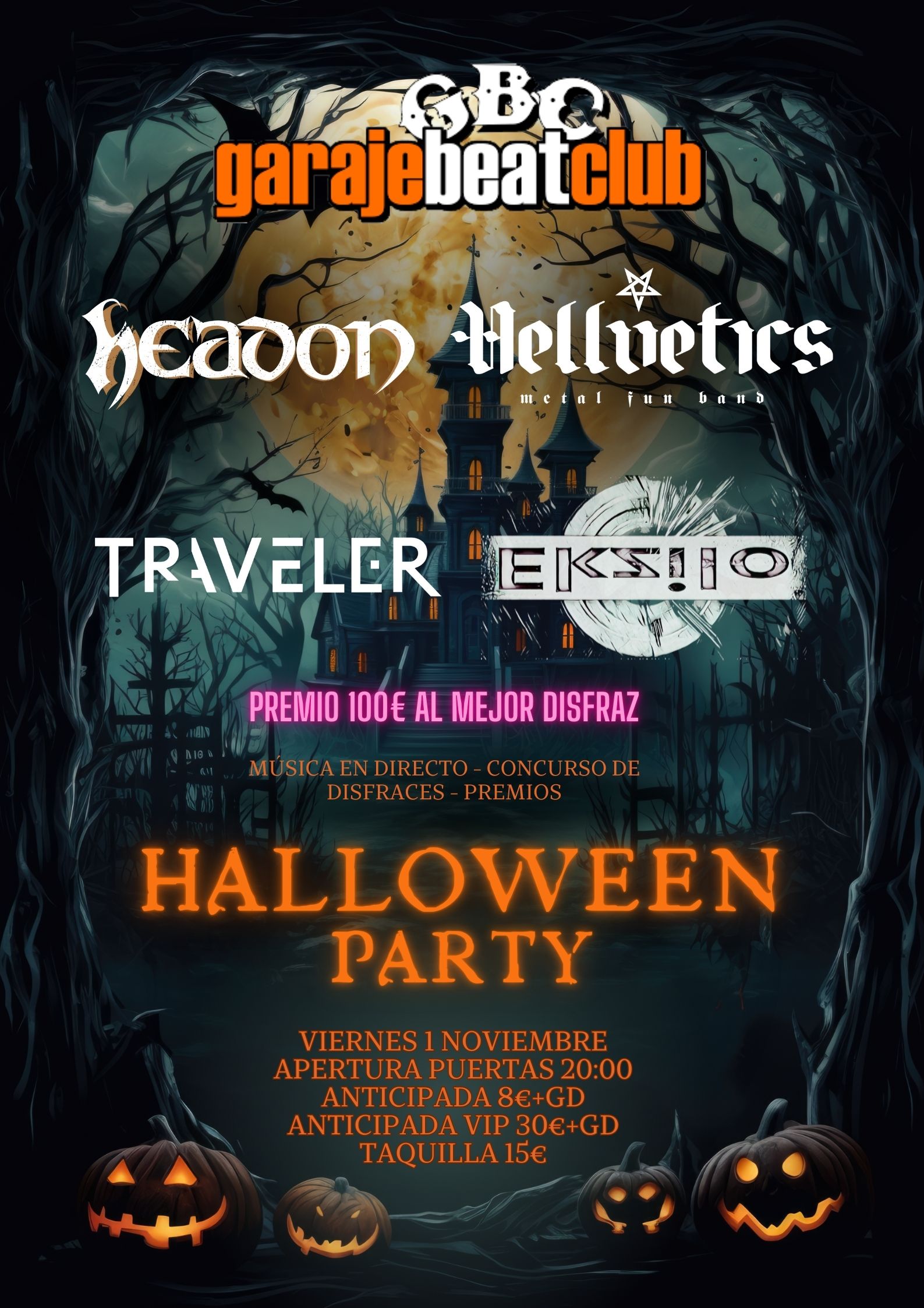 Fotografía promocional de Halloween Party