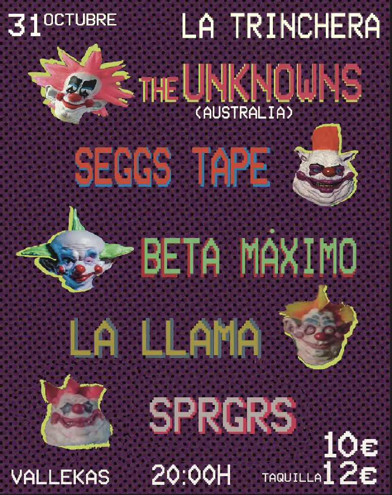 Fotografía promocional de Halloween Trinchera