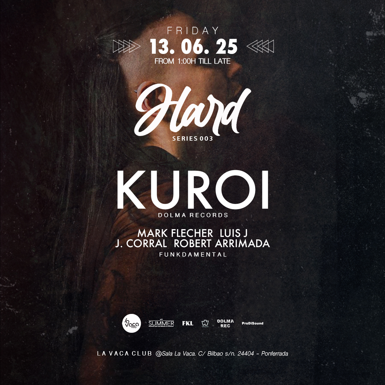 Promofoto von HARD series 003 w/ Kuroi & FKL Crew.