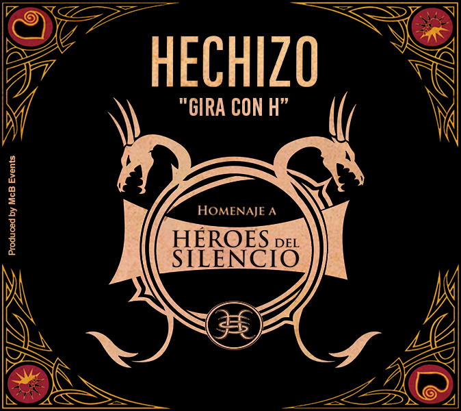 Fotografía promocional de HECHIZO "Homenaje a Héroes del Silencio" en ALBACETE