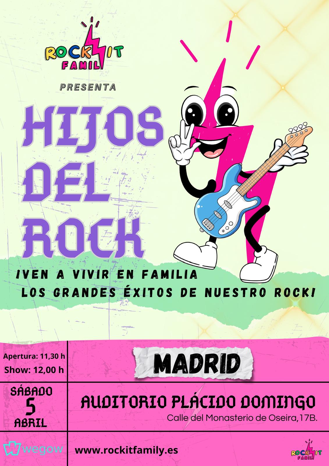 Fotografía promocional de Hijos del Rock Montecarmelo