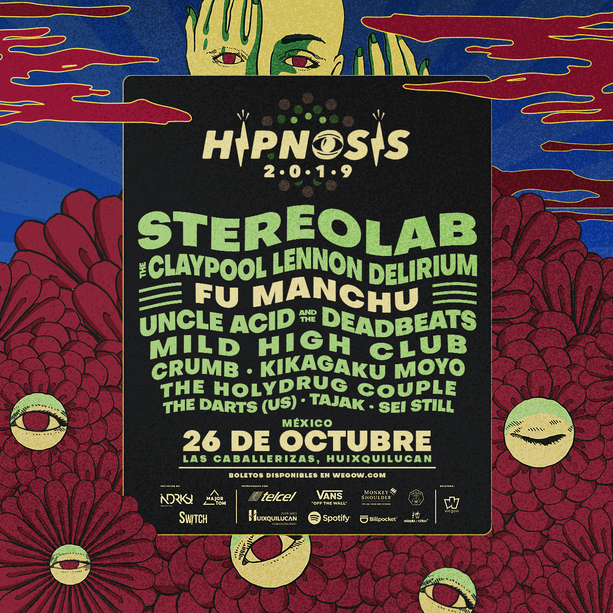 Fotografía promocional de Hipnosis 2019