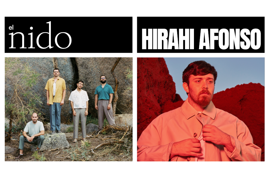 Fotografía promocional de Hirahi Afonso + El Nido en concierto