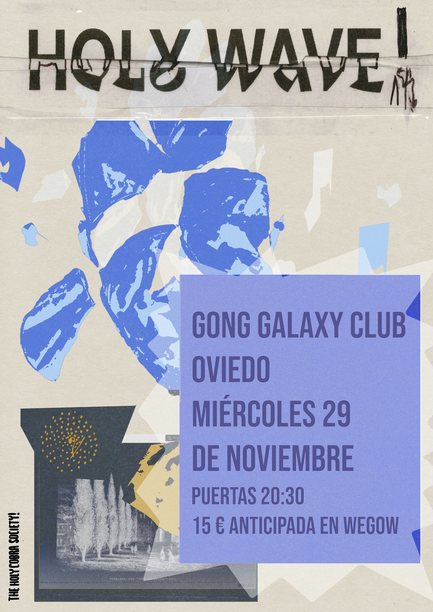 Fotografía promocional de Holy Wave en Gong Oviedo