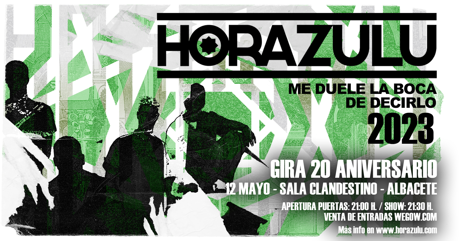 Fotografía promocional de Hora Zulu en Albacete