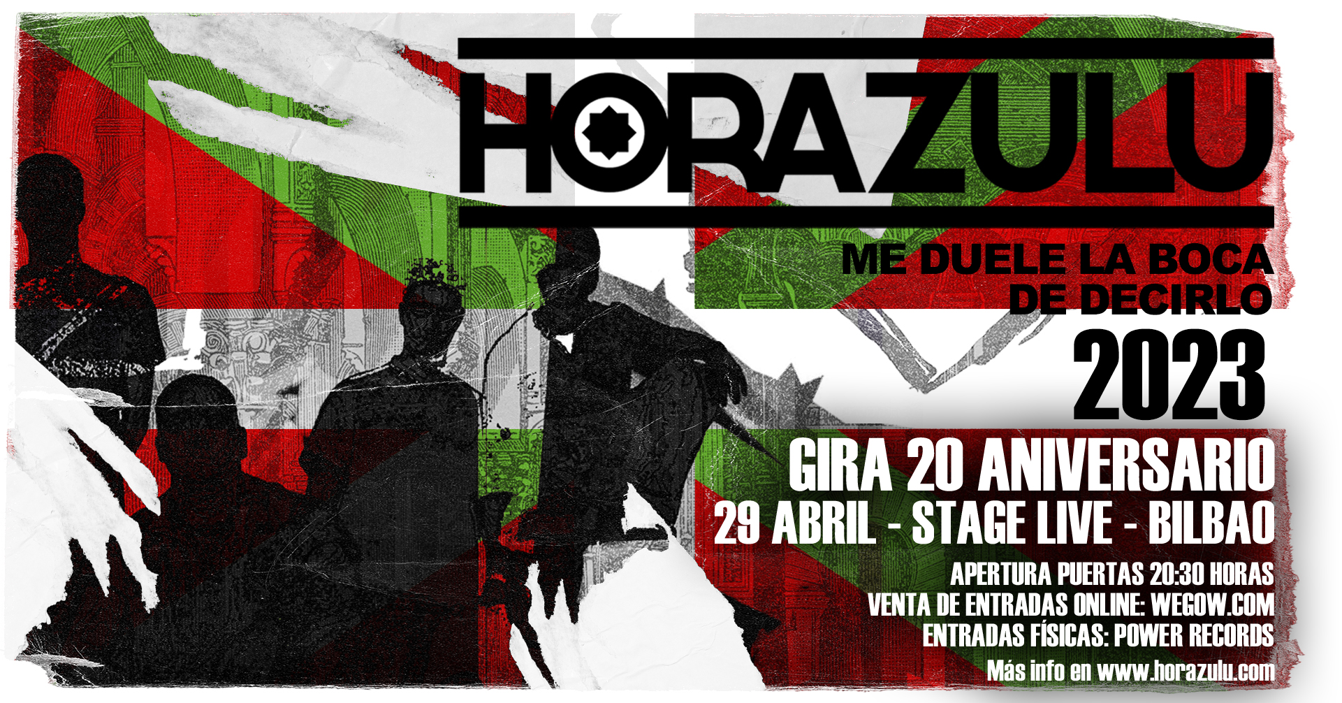 Fotografía promocional de Hora Zulu en Bilbao