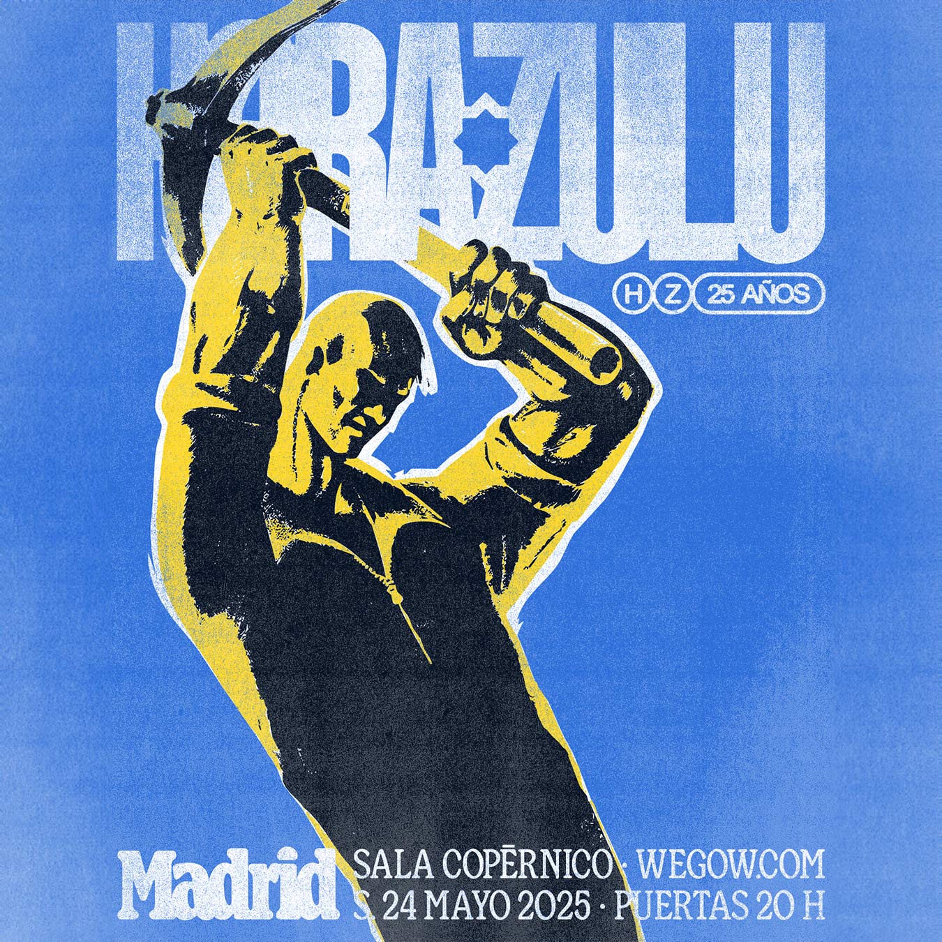 Fotografía promocional de Hora Zulu en Madrid - 25 aniversario