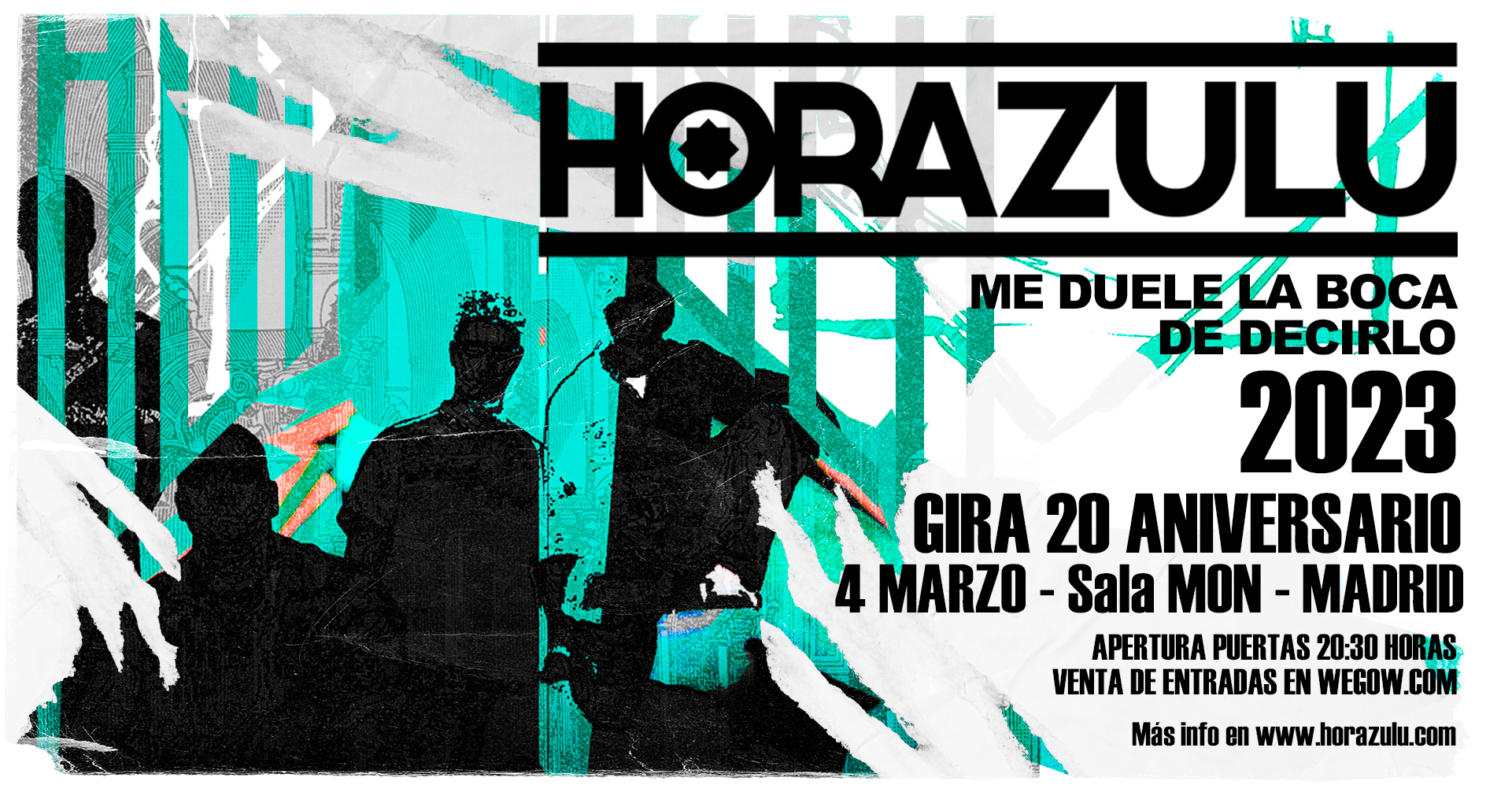 Fotografía promocional de Hora Zulu en Madrid