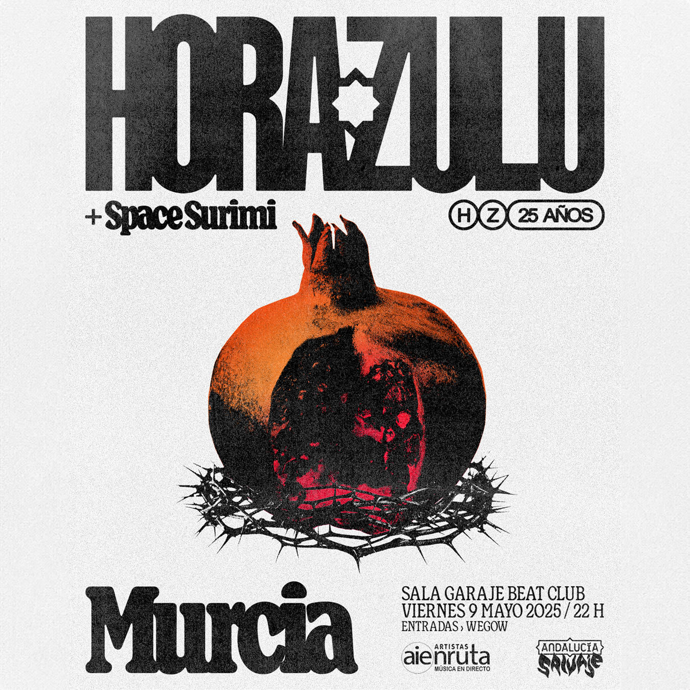 Fotografía promocional de Hora Zulu en Murcia - 25 Aniversario