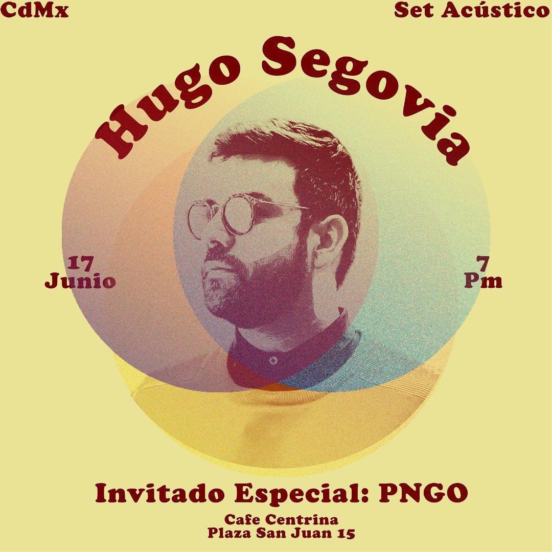 Fotografía promocional de Hugo Segovia en CDMX