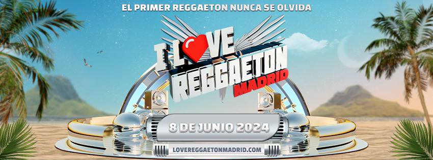 Fotografia promocional de I Love Reggaeton Madrid 2024.
