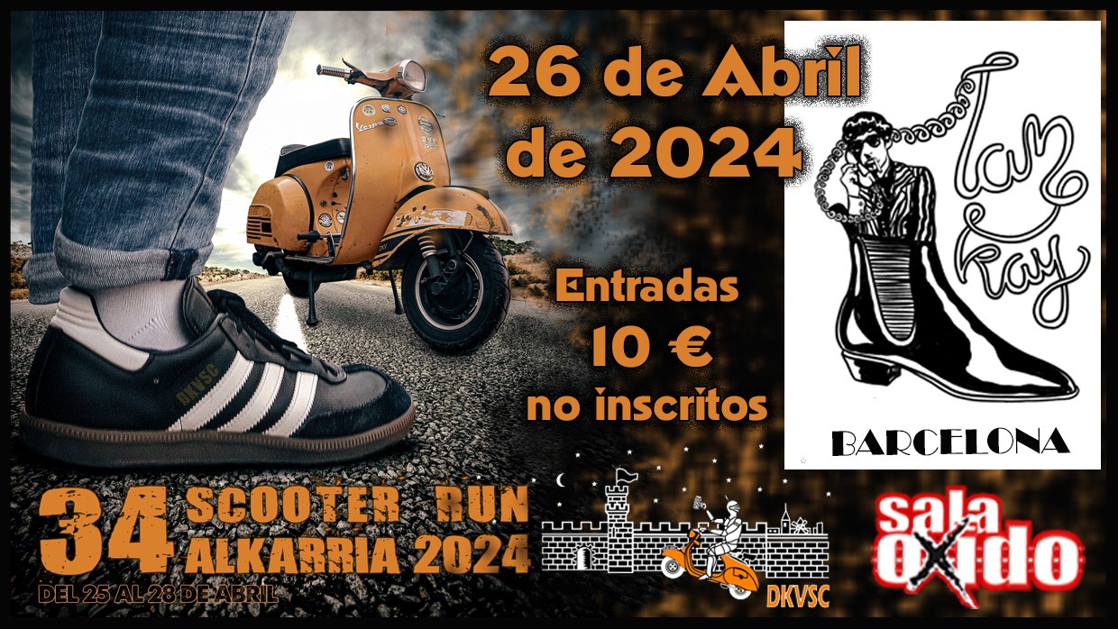 Fotografía promocional de Ian Kay en Sala Óxido de Guadalajara