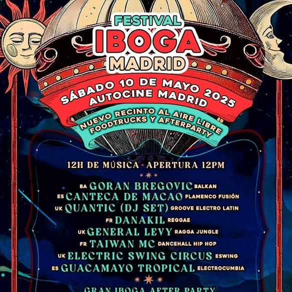 Promofoto von Iboga Festival Madrid 2025.