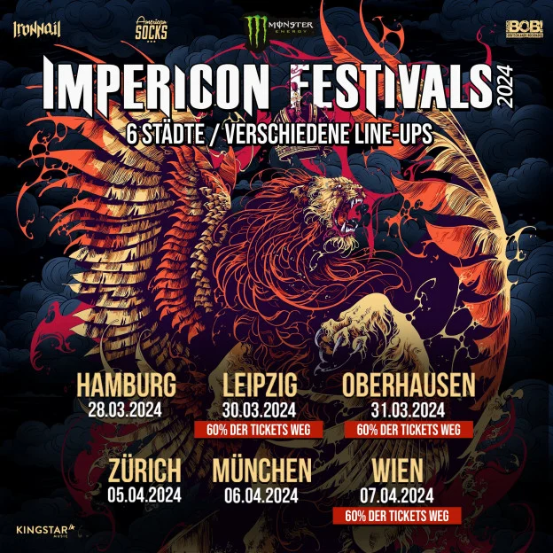 Promofoto von Impericon Festival Zurich 2024.