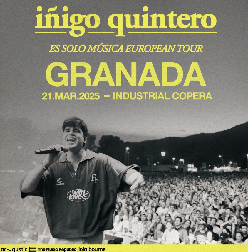 Fotografía promocional de Iñigo Quintero en Granada