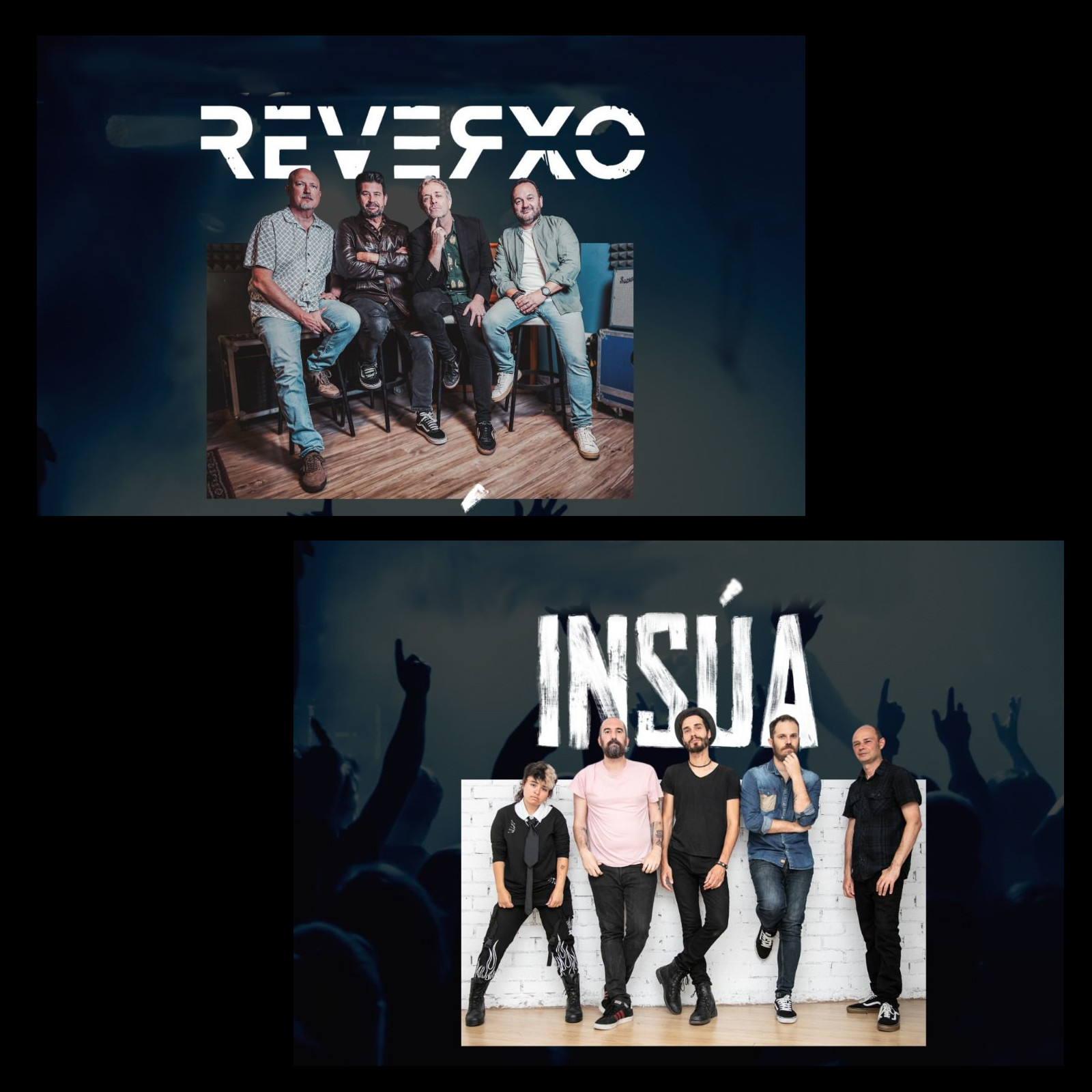 Fotografía promocional de Insúa y Reverxo en el Juglar
